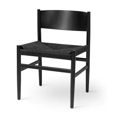 Krzesło Nestor czarne Mater
