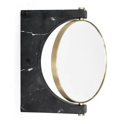 LUSTRO CIENNE PEPE MARBLE CZARNE Audo Copenhagen