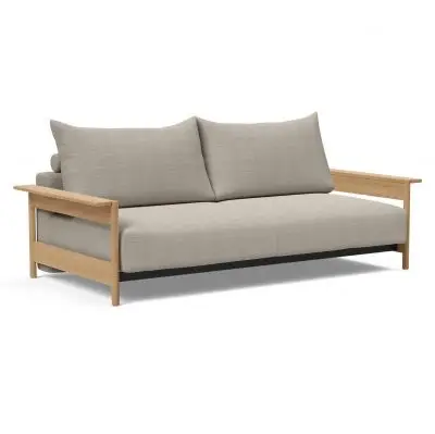 Sofa rozkładana Malloy wood Kenya Gravel Innovation