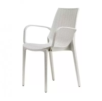 Krzesło Lucrezia z podłokietnikiem lniane Scab Design