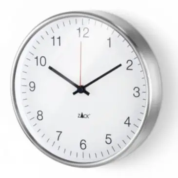 PALLA zegar ścienny, biały, śr. 24 cm, ZACK