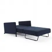 Fotel rozkadany Cubed z podokietnikiem Dance Blue Innovation