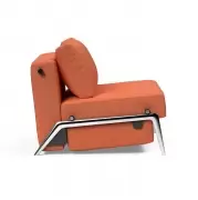 Fotel rozkadany Cubed Alu Argus Rust Innovation