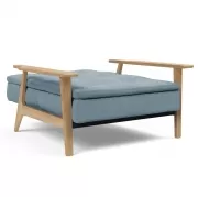 Fotel rozkadany Dublexo Frej Soft Indigo Innovation