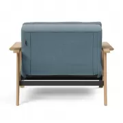 Fotel rozkadany Dublexo Frej Soft Indigo Innovation