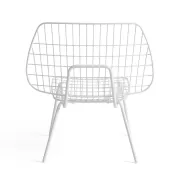 Krzesło Wm String Lounge Białe Audo Copenhagen