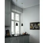 LAMPA WISZCA GRASHOPPA CZARNA GUBI