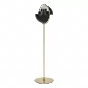 Lampa Podogowa Multi-Lite Brass Soft Black Semi Matt Gubi