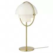 Lampa Stoowa Multi-Lite Brass White Semi Matt Gubi