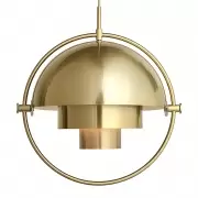 Lampa Wiszca Multi-Lite Brass Gubi