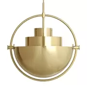 Lampa Wiszca Multi-Lite Brass Gubi