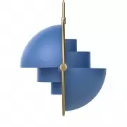 Lampa Wisząca Multi-Lite Brass Nordic Blue Matt Gubi