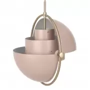 Lampa Wiszca Multi-Lite 32 cm Brass Rose Dust Semi Matt Gubi