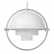 Lampa Wiszca Multi-Lite 32 cm Chrome White Semi Matt Gubi