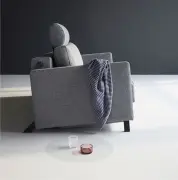 Sofa rozkadana Cubed z pod. 160 cm Twist Granite Innovation