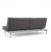 Sofa rozkadana Splitback Flashtex Dark Grey Styletto Innovation