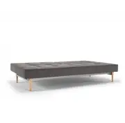 Sofa rozkadana Splitback Flashtex Dark Grey Styletto Innovation