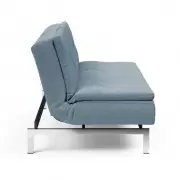 Sofa rozkadana Dublexo 558 Soft Indigo stal chromowana Innovation