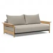 Sofa rozkadana Malloy wood Kenya Gravel Innovation