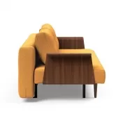 Sofa rozkadana Recast z podokietnikiem Boucle Ochre Innovation