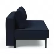 Sofa rozkadana Sly czarne nogi Mixed Dance Blue Innovation