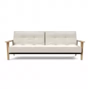 Sofa rozkadana Splitback Frej Db naturalny Boucle Off-White Innovation