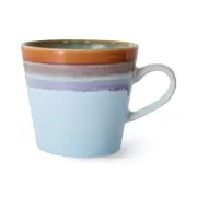 Zestaw 8 ceramicznych kubkw do cappuccino 70s ash HKliving