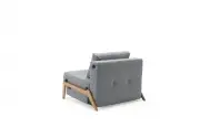 Fotel rozkadany Cubed db Twist Granite Innovation