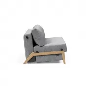 Sofa rozkadana Cubed 160 cm db Twist Granite Innovation