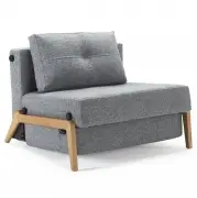 Fotel rozkadany Cubed db Twist Granite Innovation