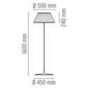 LAMPA PODOGOWA ROMEO SOFT F FLOS