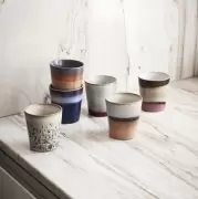 Kubek ceramiczny do kawy 70s 12 szt. gravity HKliving