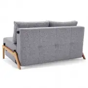 Sofa rozkadana Cubed 140 cm db Twist Granite Innovation