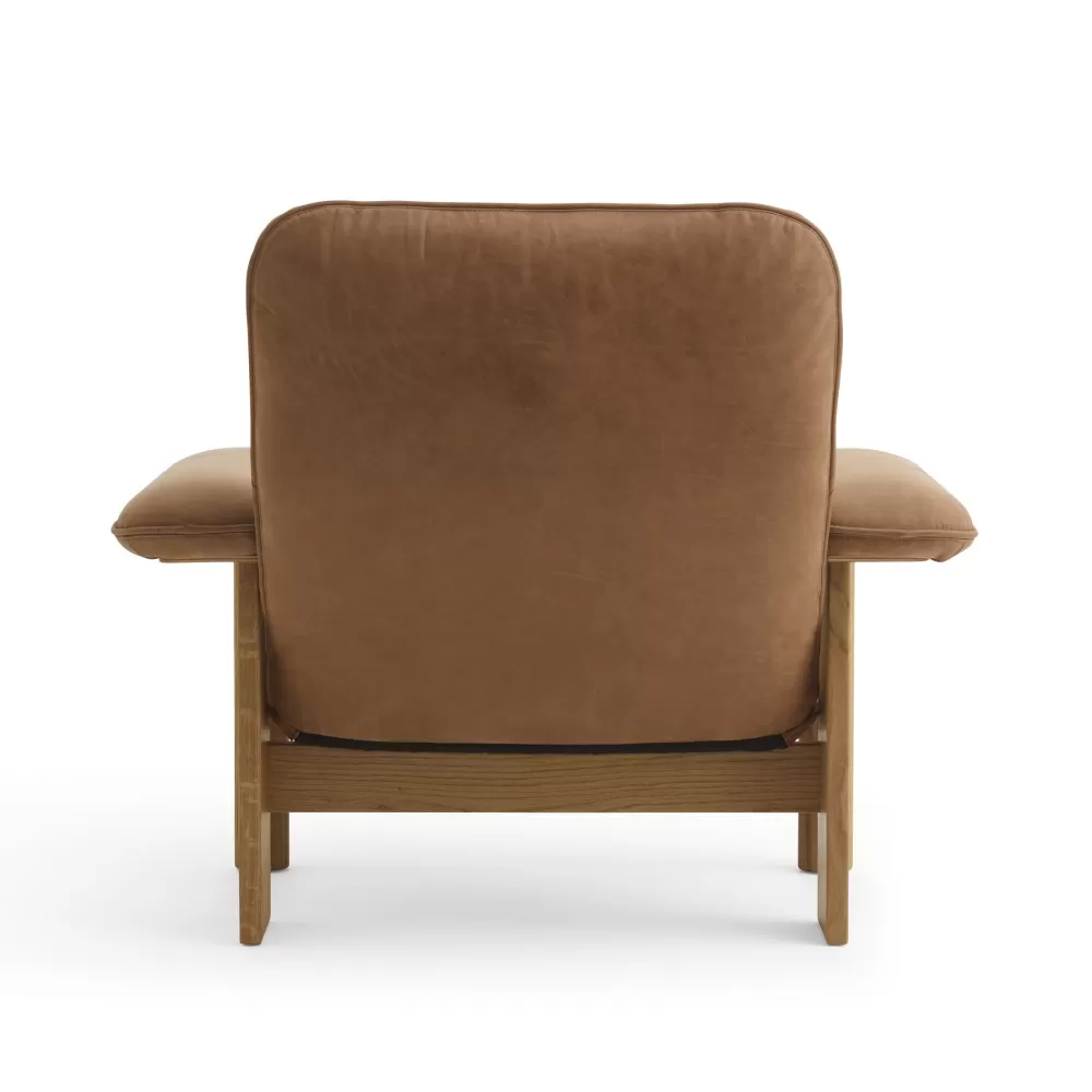 Fotel Brasilia Natural Oak Dunes Camel 21004 Audo