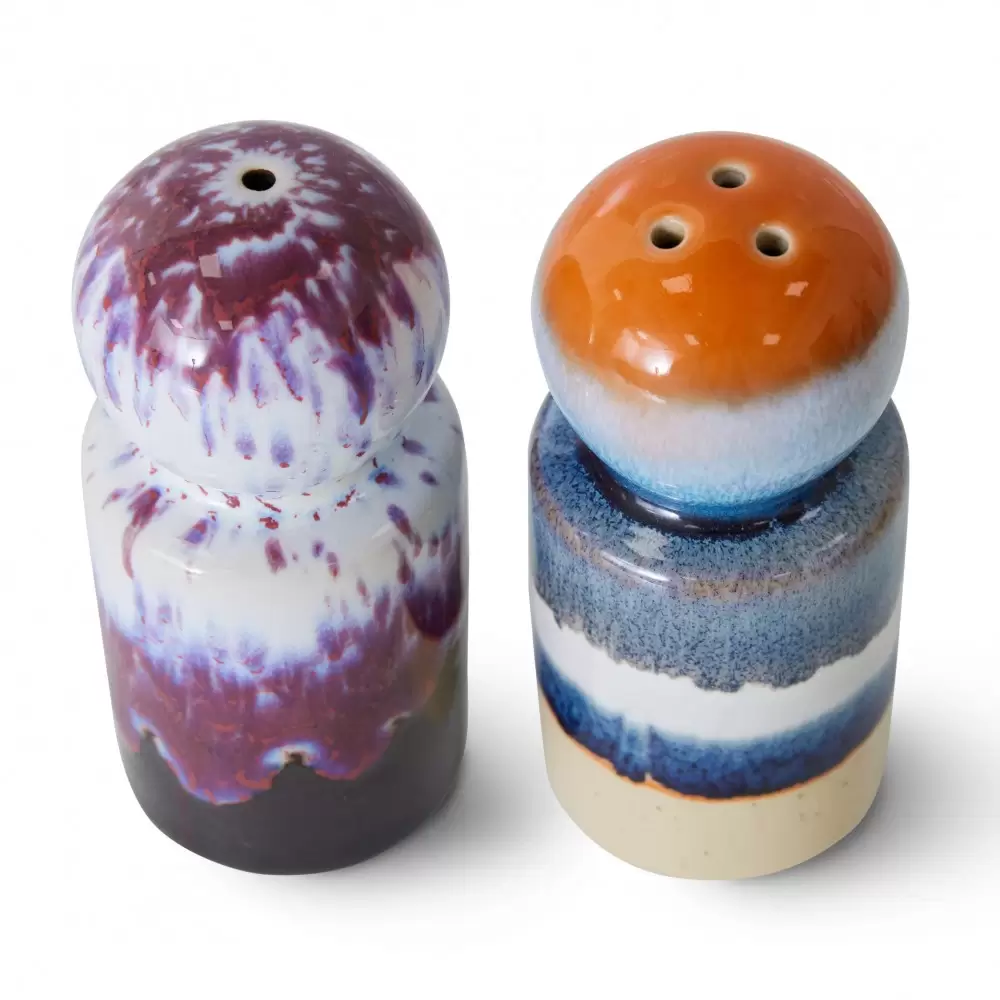 Ceramiczna Solniczka I Pieprzniczka 70S Stargaze Hkliving