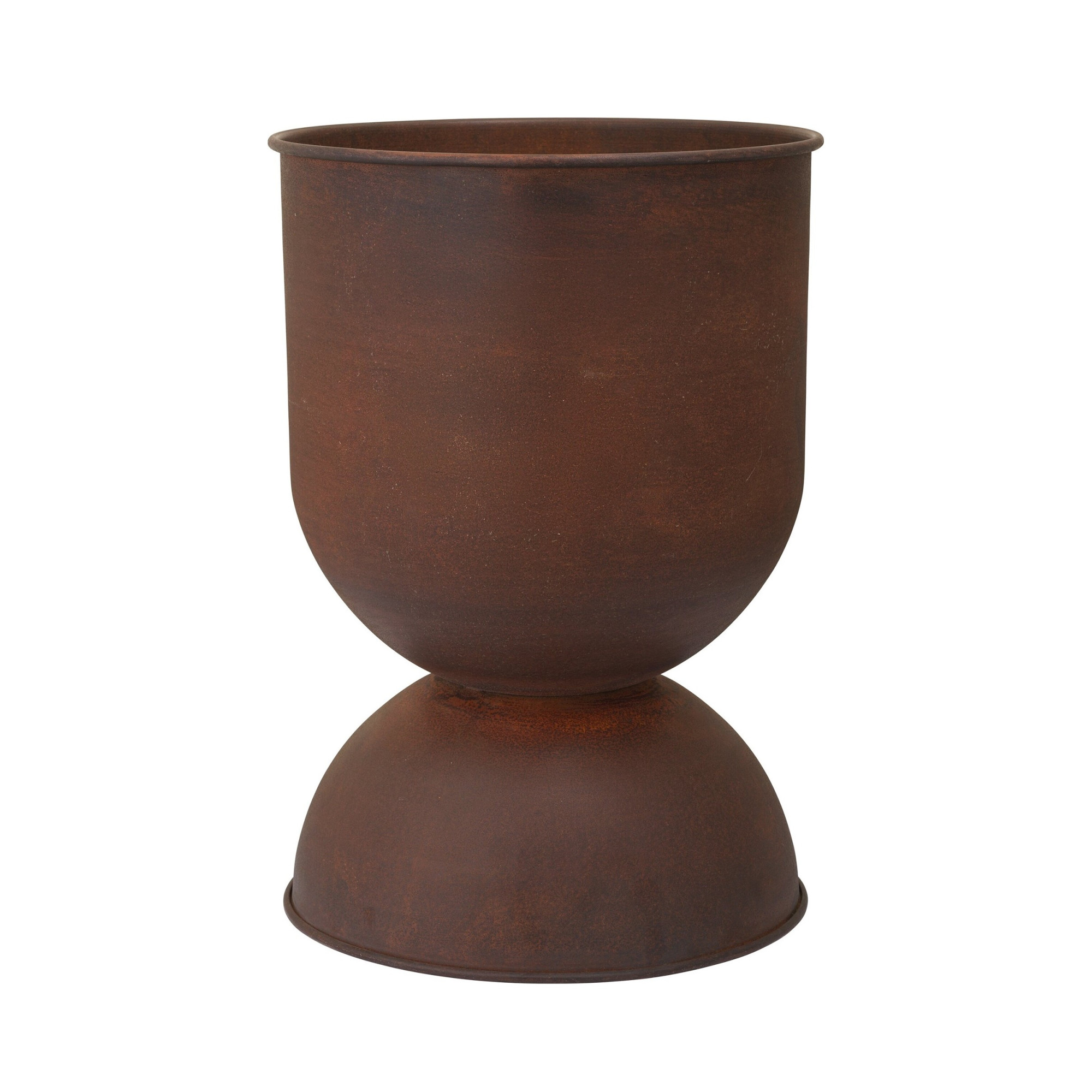 Donica Ogrodowa Hourglass Medium Rdzawa Ferm Living
