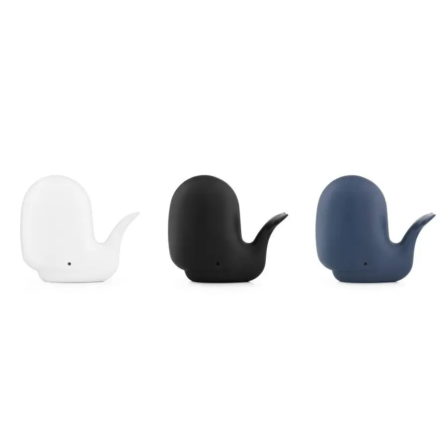 Figurka Dekoracyjna Happy Whale Czarna Normann Copenhagen