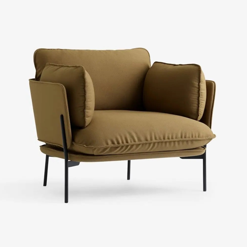 Fotel Cloud Ln1 Czarne Nogi Andtradition