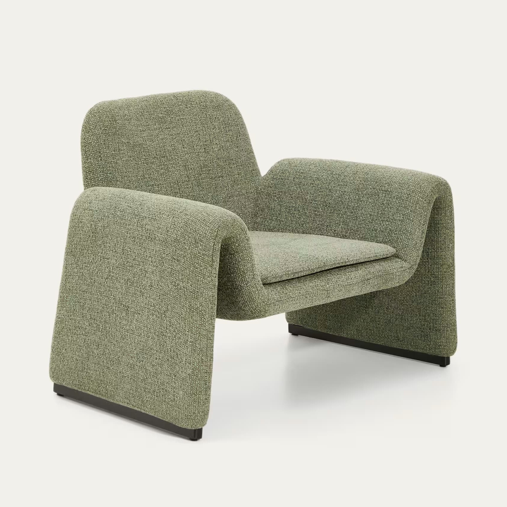 Fotel Melvia Jasnozielony Kave Home