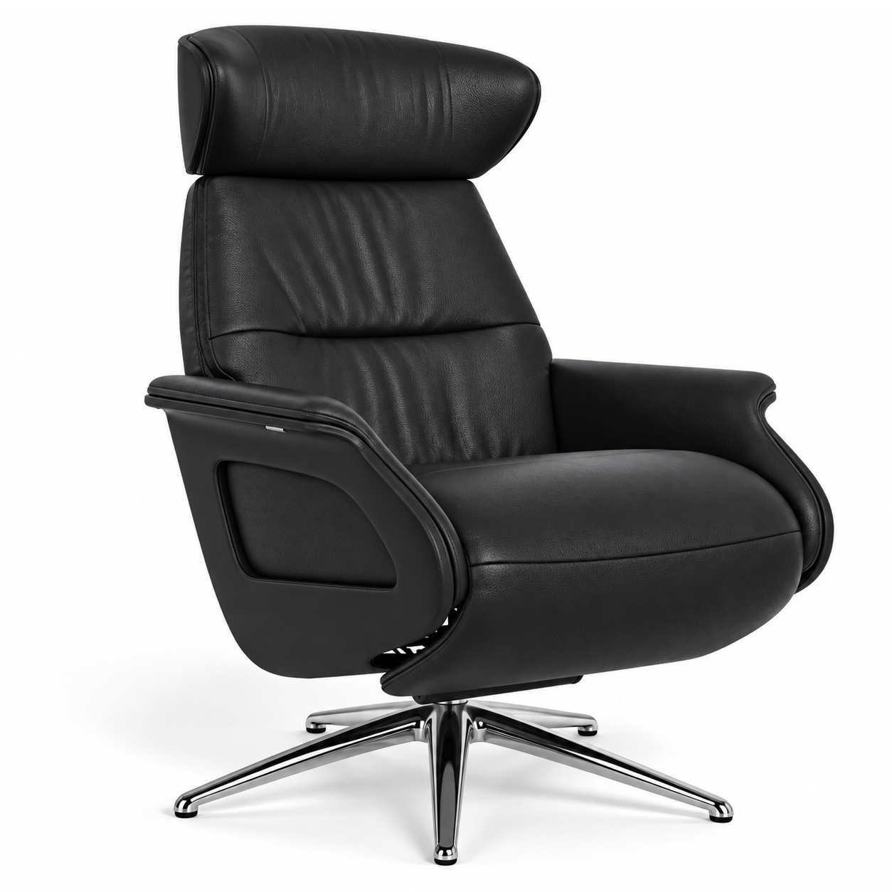 Fotel Wypoczynkowy Clement High Function Omaha Black Flexlux