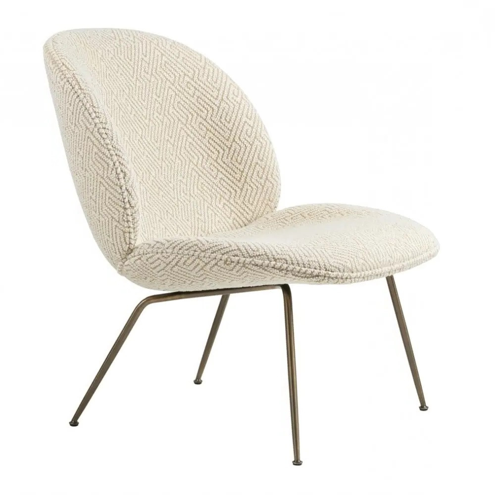 Fotel Beetle Lounge Dora Boucle Gubi