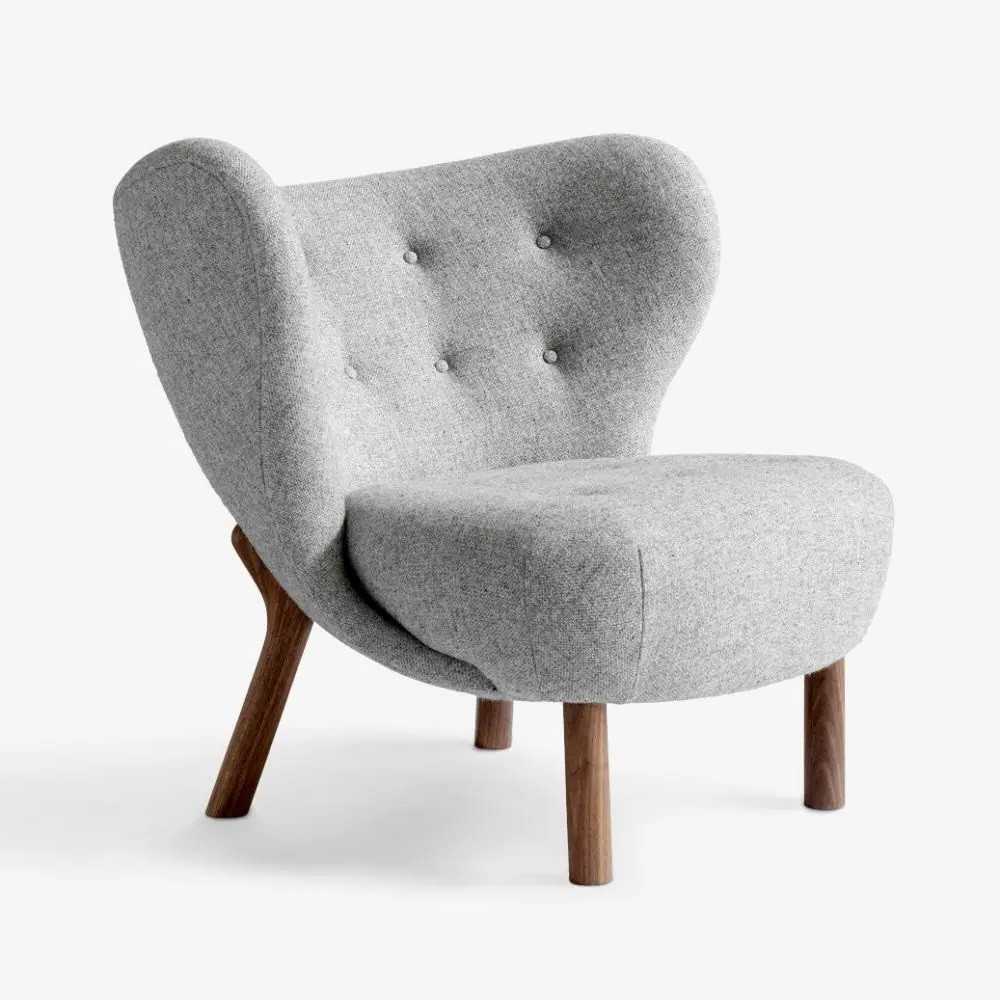 Fotel Little Petra Vb1 Walnut Hallingdal 130 Andtradition