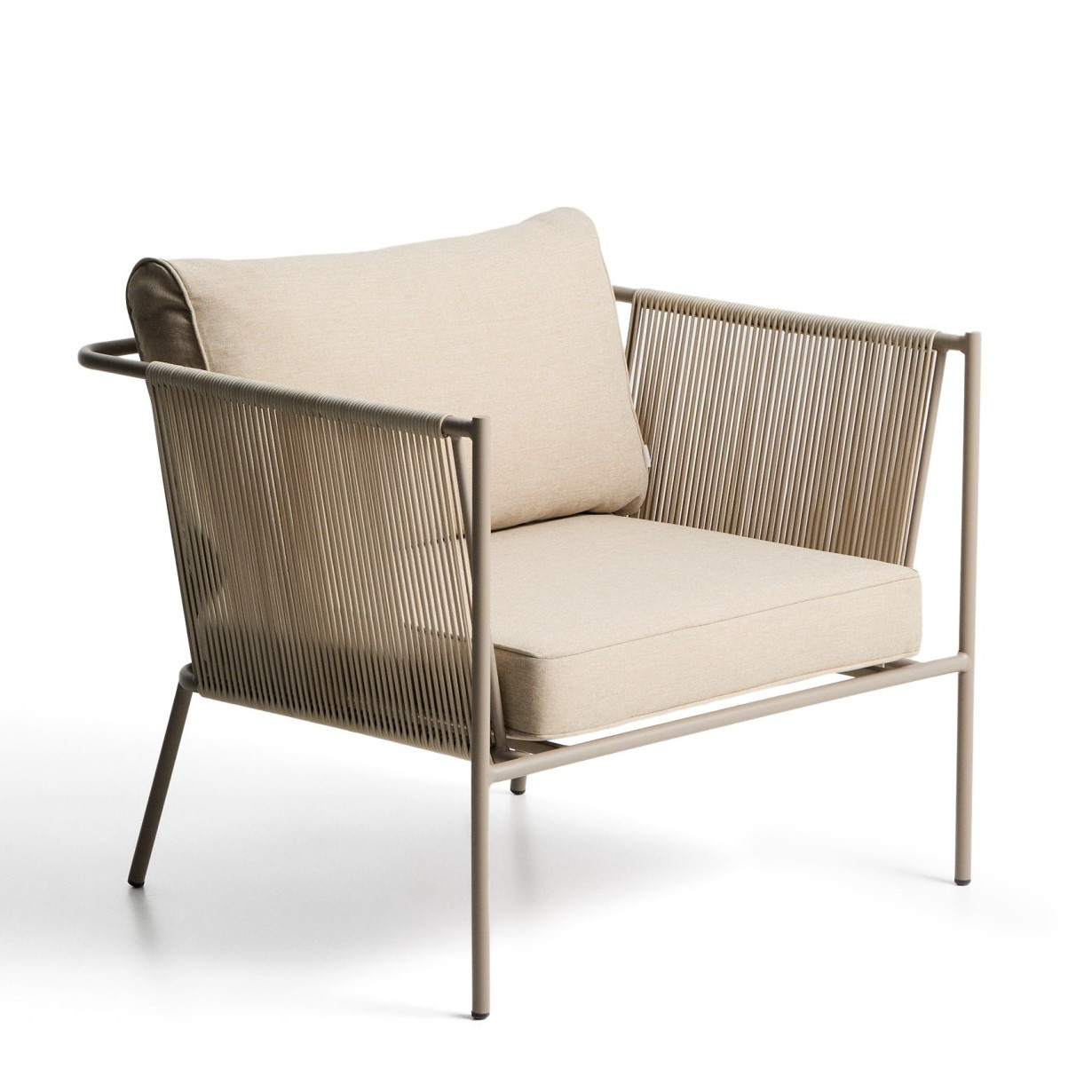 Fotel Ogrodowy Zivia Beżowy Kave Home