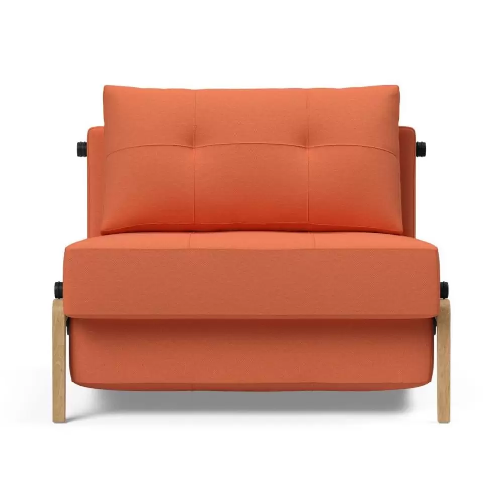 Fotel rozkładany Cubed dąb Argus Rust Innovation