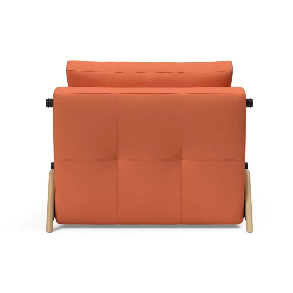 Fotel rozkładany Cubed dąb Argus Rust Innovation