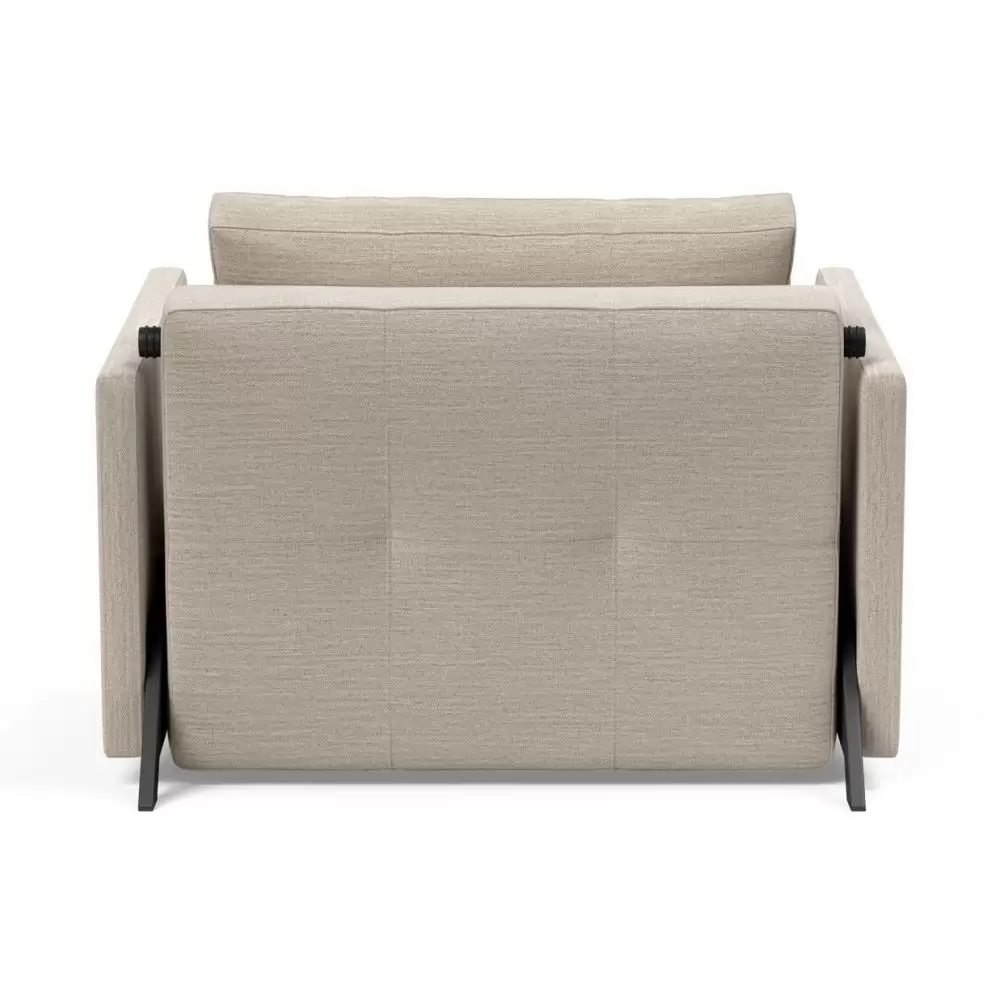 Fotel rozkładany Cubed z podłokietnikiem Sand Grey Innovation