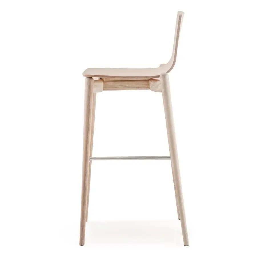Krzesło barowe Malmo 236 jesion bielony Pedrali