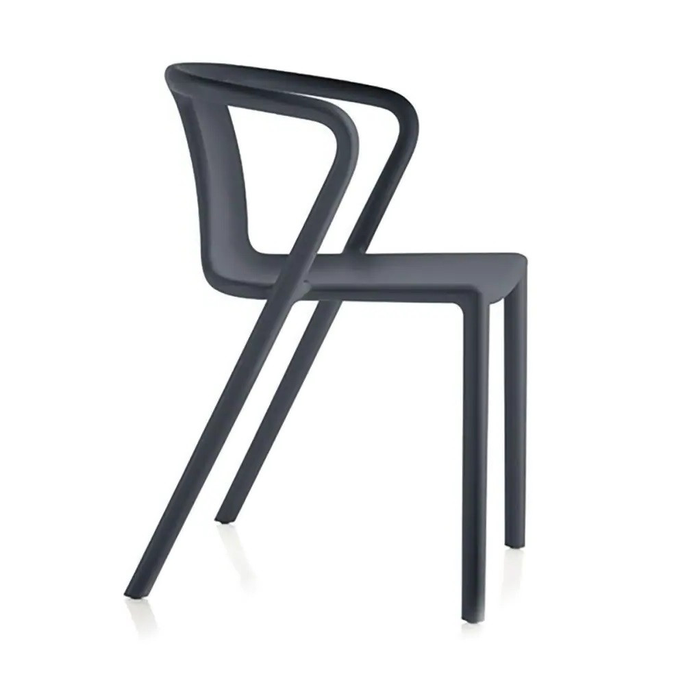 Krzesło Ogrodowe Air-Armchair Antracytowe Magis