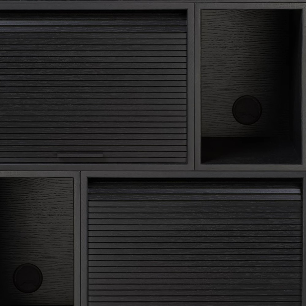 Komoda Hifive Tall Czarny Dąb Northern