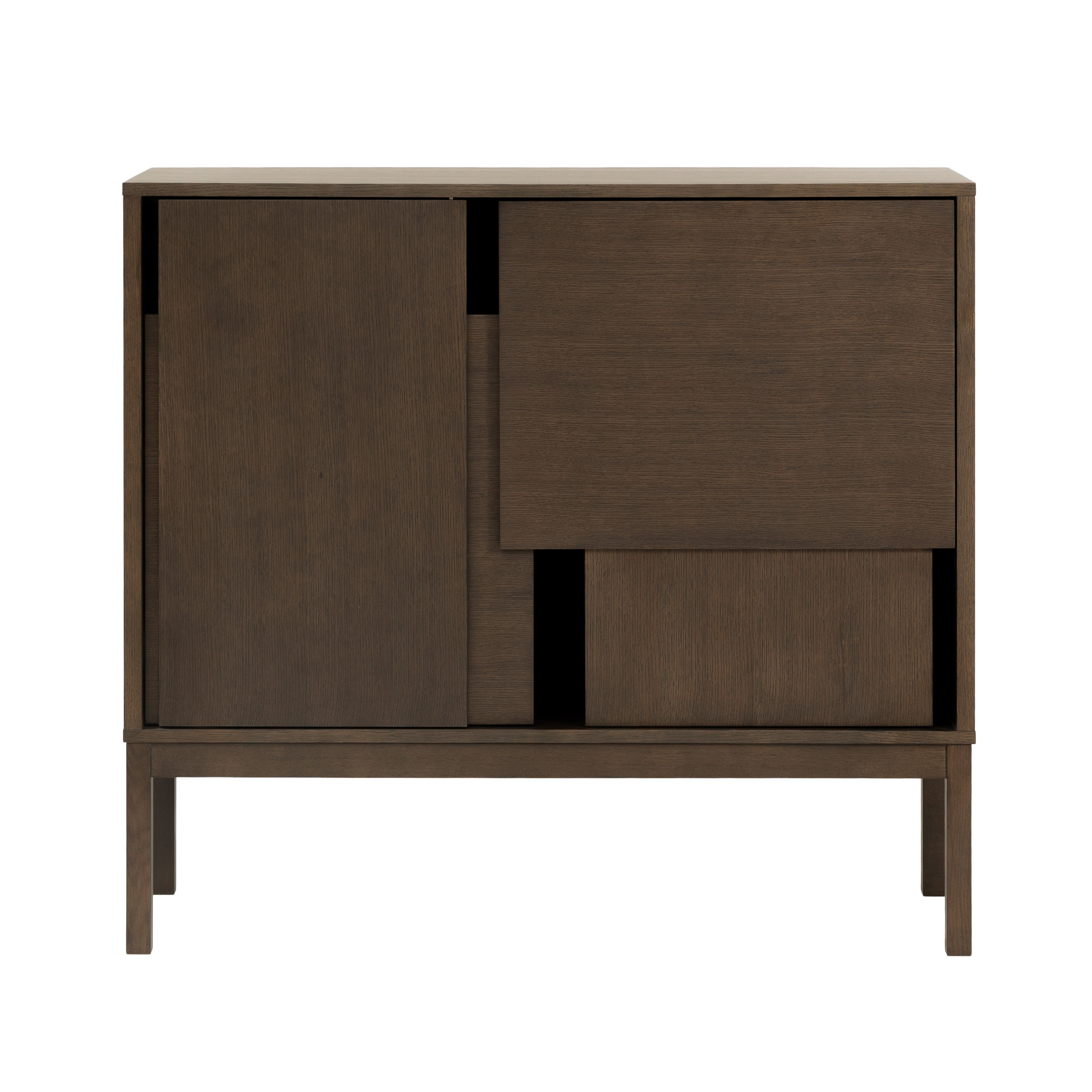 Komoda Layer With Legs Ciemny Dąb Design House Stockholm